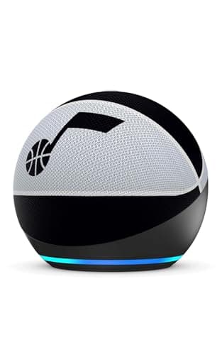 Amazon Echo Dot (newest model) | Officially Licensed NBA Limited-Edition | Utah Jazz