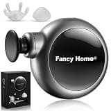 Fancy Home® Mini Massage Gun - Palm Sized Deep Tissue Massager Gun, Unique Small Hand Massager for Circulation, Cordless Powerful 3200 RPM | Ultra Quiet | Travel Friendly （Black Grey） Father's Day