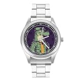NTVOWPZO Three-Hand Analog Stainless Steel Watches for Men Easy Reader