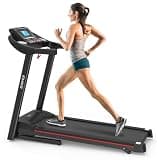 Foldable Treadmill with Incline for Home Workout, Electric