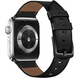 WestEagle Leather Band for Men Compatible with Apple Watch 42mm(Series 10/11) 41mm 40mm 38mm for Men Women, Genuine Leather Wristband Replacement for iWatch Series SE11/10/9/8/7/6/5/4/3/2/1