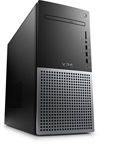 Dell XPS 8950 Desktop (2022) | Core i9-12900 - 2TB SSD + 2TB HDD Hard Drive - 64GB RAM - Nvidia GeForce RTX 3080 | 16 cores @ 5.1 GHz - 10GB GDDR6X Win 11 Home Silver (Renewed)