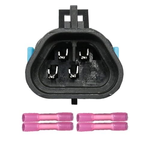 GROBARPART S-1534, 88987991, PT1785, 12092839 Oxygen Sensor Connector Compatible with Chevrolet Replacement for Gmc Yukon Trailblazer Impala Traverse Envoy Colorado Canyon Ssr Avalanche