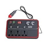Highly Power 150W Automotive Inverter with 9Port Charging Stations 12V 24V to 220V Car Converters for Road Trips Automotive Inverter