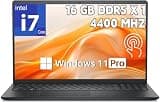 Dell DC15250 Ai Touchscreen Laptop, Intel i7 CPU 16GB DDR5, 512GB SSD
