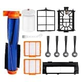Robot Vacuum Replacement Parts Kit， Compatible for Shark AI AV2501S/AV2511AE/AV2501AE/RV2502AE/RV2610WA/AV2510/RV2520(Kits)