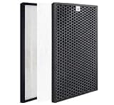 JXHOENGPO Replacement True HEPA Carbon Filter, Compatible with Sharp, Air Purifier Model FXJ80UW FX-J80UW FX-J80U FXJ80U FZ-J80HFU FZ-J80DFU