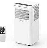 Garvee 8,000 BTU AC Unit, 3-in-1 Portable Air Conditioner with Cooling, Dehumidifier & Fan for Rooms up to 350 sq.ft, Remote Control, Sleep Mode, Timer & Window Kit