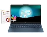 HP 14" Business & Student Laptop Computer with 1-Year Office 365, Intel N150 Processor, Windows 11 Laptop, Plus·ERA Customized 4GB/8GB/16GB RAM, 128GB UFS, Camera Privacy Shutter, Waterfall Blue