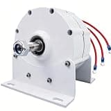 800W Permanent Magnet Generator 12V/24V/48V 3 Phase AC Alternator (800W, 48, Volts)