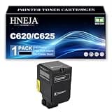 HNEJA C620 / C625 Toner Cartridge, Compatible 006R04616 006R04617 006R04618 006R04619 Toner Cartridges for Xerox VersaLink C620 C625 Printer,Black-1 Pack