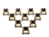 GK GAMAKAY Hall Effect V3 Magnetic Switch Linear, 45 Pcs, RT 0.005mm Aaccuracy, Factory Pre-lubed, Compatible Replacement for HE Keyboards Only (Mercury V3 Switch)