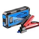 8000A Car Jump Starter, 12V Jump Starter Battery Pack (All Gas,up to 10.0L Diesel Engine) Jumper Cables Portable Lithium Jump Box, USB Output and LED Light