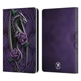 Head Case Designs Officially Licensed Anne Stokes Beauty 1 Dragons 3 Leather Wallet Case Compatible with Amazon Kindle 11th Gen (2024)