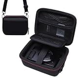 Camera Case Bag Compatible with Canon PowerShot G7 X Mark III, Mark II, SX740 HS, Sony ZV-1, KODAK PIXPRO WPZ2 Digital 4K Vlogging Camera, Point and Shoot 4K Video Camera Bag, Black (Case Only)