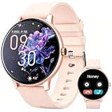 3Cloudge 1.39-inch Smart Watch for Women, Answer/Call/Fitness Tracker with 100+ Exercise Modes, Fitness Watch for Android & iOS Devices (Pink)