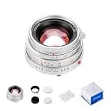 7artisans M35mm F1.7 Full Frame Lens, Manual Focus Prime Lens for Leica M-Mount Cameras, F1.7 Large Aperture, Compatible with Leica M240 M3 M6 M7 M8 M9 M9P M10
