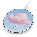 Cactus Pink Wireless Charger Magnetic Phone Induction Charger 10w Fast Wireless Charging Station Compatible with iPhone 17 16 15 14 13 12 Pro Max Samsung Galaxy S25 S24 S23