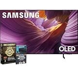 Samsung 65" OLED HDR 4K S85F Smart TV (2025) Vision AI, OLED HDR, Pantone Validated Bundle with CPS Exclusive 1-Year Protection & Deco Gear Complete Home Theater Beginner's Guidebook