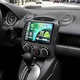 5Ghz WiFi [4G+64G] Android 15 Car Radio for Mazda 2 2007-2014 Car Stereo with Wireless Carplay/Android Auto, 9 Inch HD Touch Screen with GPS Bluetooth FM/RDS EQ SWC Backup Camera MIC