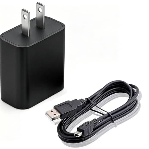 GlamSavvyFZ Update USB Charger with AC Power Adapter Compatible with Leapfrog LeapPad 3 / Platinum/Ultra XDi, LeapReader & LeapReader Pen, Leapfrog Tablet, 3.3FT Black Power Supply Cable