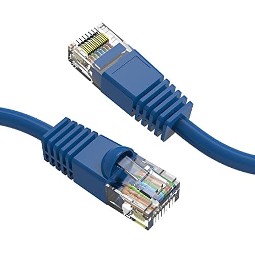 Cable Central LLC (Blue Cat6 Ethernet Cable 1 Ft Cat6 Patch Cable, Cat6 Cable, Cat6 Network Cable, Internet Cable - 1 Feet