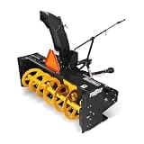 MechMaxx 72" 3 Point PTO Snow Blower 24" Impeller Diameter 360° Snow Chute (PTO Shaft Included with Slip Clutch), 30-75 HP, Model TSB72