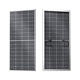 Renogy Bifacial Solar Panel 250W N-Type 16BB, 250 Watt Solar Panel 12V Double-Side 25% High-Efficiency, PV Module Power Charger for RV Marine Rooftop Farm Battery and Other Off-Grid Applications