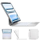 typecase Magnetic Keyboard Case for iPad Pro 13 M5/M4 with Trackpad,White