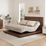 FLEXISPOT Adjustable Bed Frame Base King Size, Zero Clearance, Independent Head & Foot Incline, Zero Gravity, Wireless Remote, 12’’ Legs, Easy Assemble, 5-Year Warranty, 750 lbs.