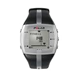 POLAR FT7 Men's Heart Rate Monitor Watch M- XXL Strap (Black/Silver)
