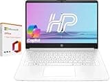HP 14" Business & Student Laptop with AI Copilot & 1-Year Office 365 Included, Plus·ERA Customized 4GB/8GB/16GB RAM, 256GB/512GB/1TB SSD, Dual-Core Intel, Windows 11 Home, Snowflake White