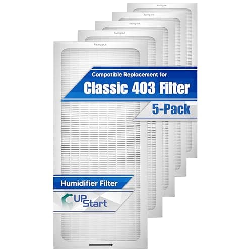 5-Pack Air Purifier Filter Replacement for BlueAir 403 Filter - Compatible with Blue Air 402 Filters Classic HEPA H13