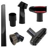 RCSCDSZ Vacuum Cleaner Attachments Kit for RIDGID HD1200 2017-2026, Replacement Parts with Crevice Tool, Dust Brush Sofa Upholstery Tool Accessories,A-6PC