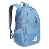 adidas Defender 5 Backpack for Sports, Gym, School and Travel, 33L, Team Light Blue/White, OSFA