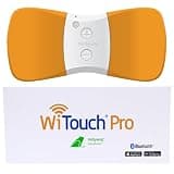 WiTouch Pro TENS Unit for Back Pain Relief & Recovery, Wireless, Wearable Muscle Stimulator, Made in USA, Gel Pads Included