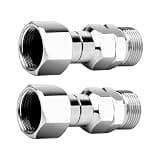 Industrial High Pressure Washer Rotating Joint Connector M22 360 Degree Rotation Hose Connector Hose Fitting High Pressure Washer Stainless Steel Fitting