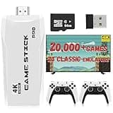 New Retro Game Console, Classic Video Games with 4K HDMI, 20,000+ Games and 23 Emulators, Upgraded Dual 2.4G Wireless Controllers for Game Console