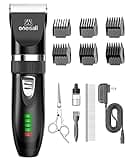 oneisall Quiet Cat Clippers for Matted & Long Hair 2-Speed Cat Grooming Kit