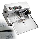 TBLOTYD Automatic Ink Marking Machine, Dry-Ink Code Printer, Hot Stamping Labeling Machine for Date Coding, Batch Production with Widened Printing Area,Widened