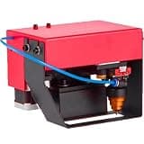 AOXHUGB Portable Pneumatic Dot Peen Marking Machine for Metal, Engraving Nameplates, VIN, Codes, and Chassis Numbers (TypeF)