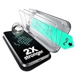 ESR 3 Pack for iPhone 16 Pro Max Screen Protector, [Military Grade Shatterproof] [9H Hardness], Full Coverage Tempered Glass with UltraFit Tray, HD Clear, Anti-Scratch, Bubble Free