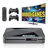 Kinhank 2026 Upgrade Super Console X2 pro with 100000+Games Retro Game Console, Video Game Console with EmuELEC 4.6/Android 9.0 in 1, 2.4G+5G and BT 5.0,2 Gamepad Inside