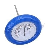 Pool Thermometer, Floating Pool Thermometer with String, Hot Tub Thermometers Floating Swimming Pools Dial Thermometers with Probe for Pools,Pond,Hot Tub and Bath Water Temperature
