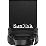 SANDISK 256GB Ultra Fit USB 3.2 Gen 1 Flash Drive – Up to 400MB/s, Plug-and-Stay Design - SDCZ430-256G-GAM46