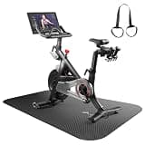 Treadmill Mat,Bike Mat,Stationary Bike Mat,Foldable Treadmill Mat for Hardwood Floors and Carpet.for Exercise Bike,Exercise Equipment Indoor Cycles,Rowing Elliptical (23.6" X 47.5")