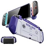 Mumba Blade Series Case for Nintendo Switch 2 [Dock Friendly] [Military-Grade Protection] Switch 2 Grip Protective Cover Shell, Quick-Release Joy-Con, Accessories for Switch 2 Controllers (Retro)