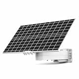 Secupoe 45W Solar Panel Kit with Built-in 10200mAh Battery, 12V DC Output,Outdoor Solar Power System for Security Cameras, IP65 Waterproof Solar Charger for Farm, Cabin and Off-Grid Monitoring