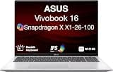 ME2 Customized Laptop, Created Using ASUS Vivobook 16 Copilot+ Laptop 16.0" IPS WUXGA Display (Qualcomm Snapdragon X X1-26-100, 16GB LPDDR5X, 1TB/2TB PCIe SSD, Qualcomm Adreno, Backlit KB, Win11Pro)