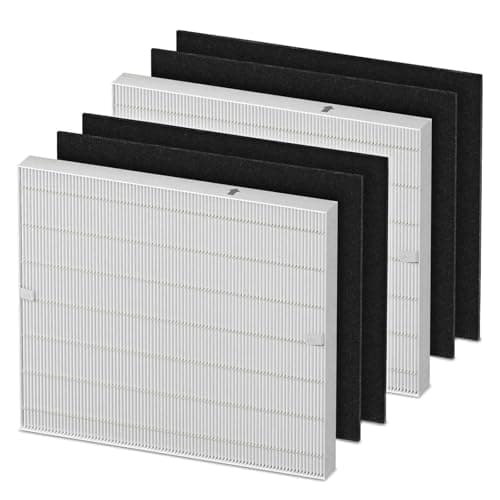 AP-1512HH Replacement Filter Compatible with Coway Airmega AP-1512HH and Airmega 200M Air Purifiers AP-1512HH-FP, AP-1518R, AP-1519P 2 High Filter and 4 Activated Carbon Filter Part #3304899